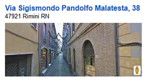 Via Sigismondo 38 MondoSole Rimni